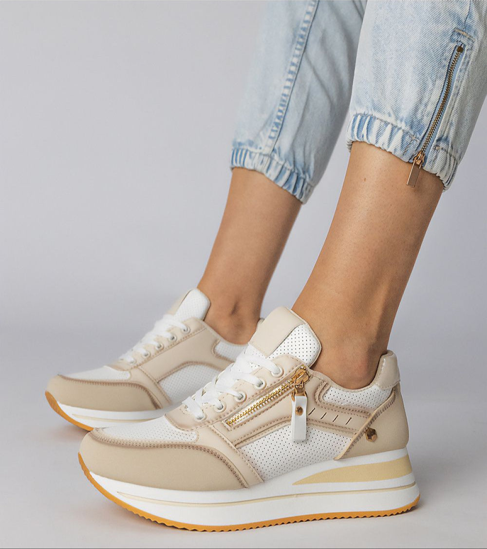 Vorelle Zip-Up Sneakers