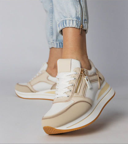 Vorelle Zip-Up Sneakers