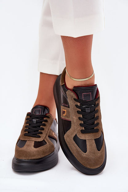 Caravelle Mixed-Leather Sneakers
