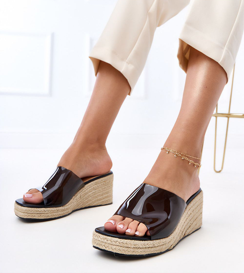 Avessa Espadrille Wedge Slides