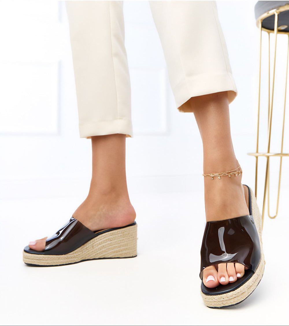 Avessa Espadrille Wedge Slides