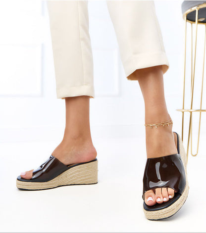 Avessa Espadrille Wedge Slides