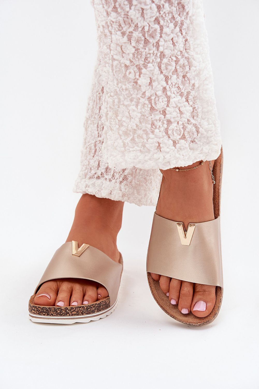 Serelle Cork Step Slides