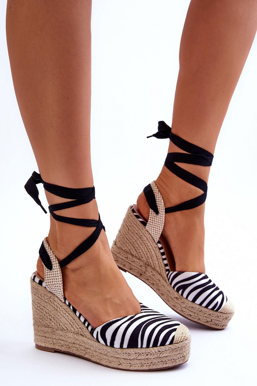 Liorenna Lace-Up Platform Sandals