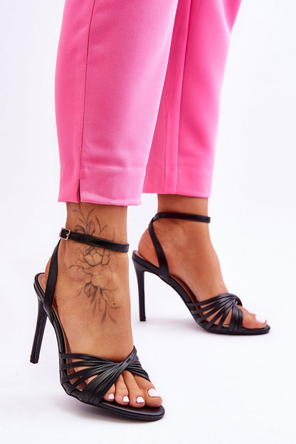 Astella Strappy Tie-Up Heels