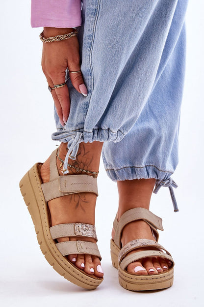 Sivetta Cushioned Platform Sandals