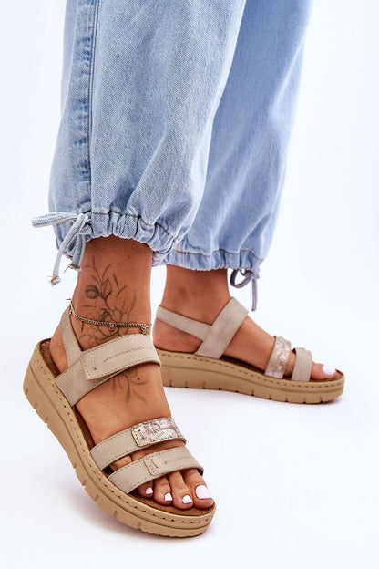 Sivetta Cushioned Platform Sandals