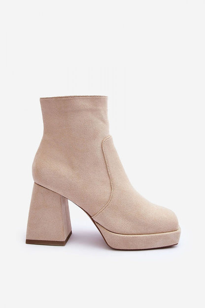 Caltrine Suede Platform Boots