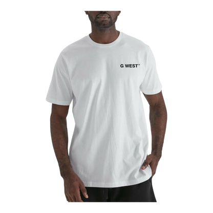 G West NYC Bagel & Donut Graphic Crew Neck Men's T-Shirt