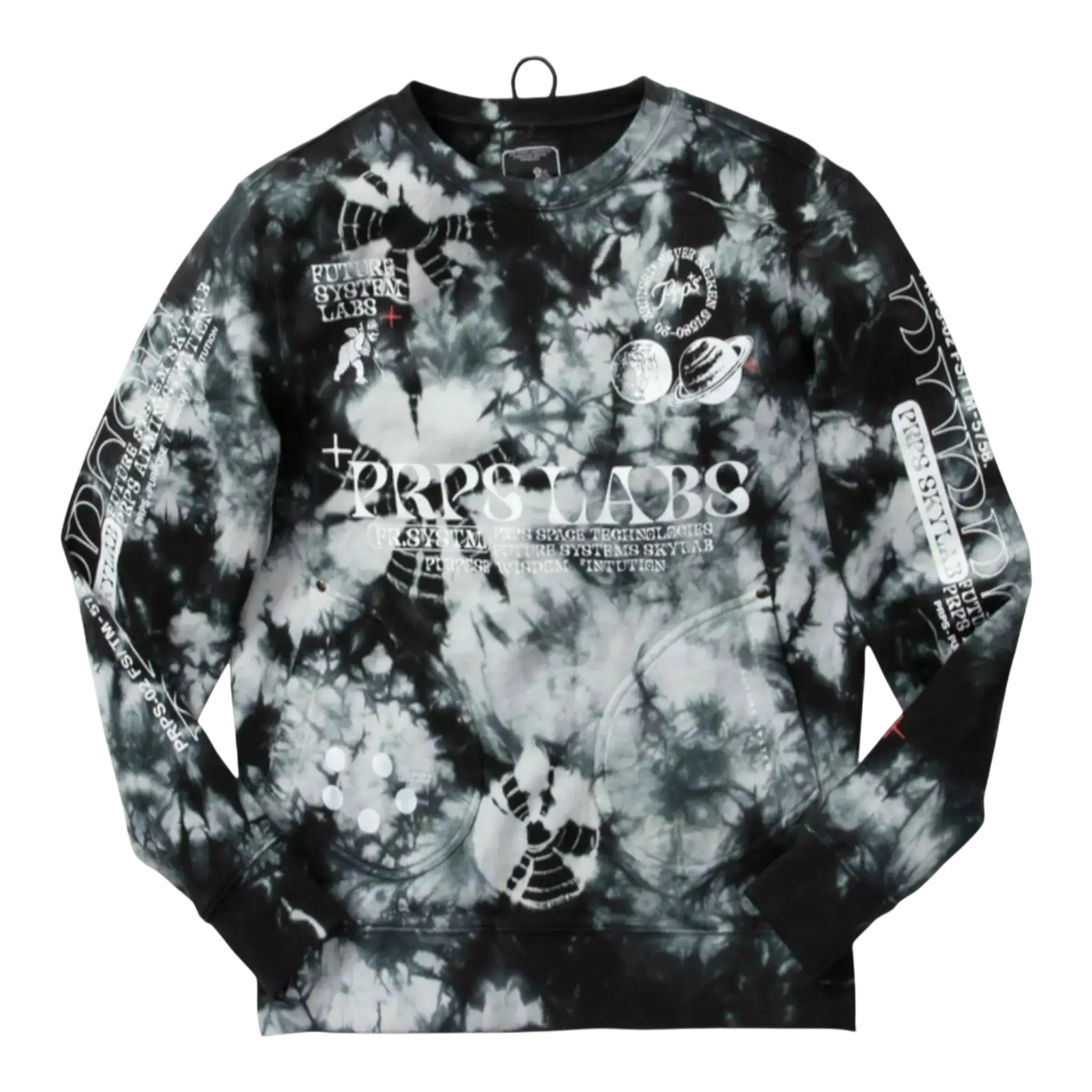 PRPS Ecliptic Pullover Uneven Wash Men’s Sweatshirt