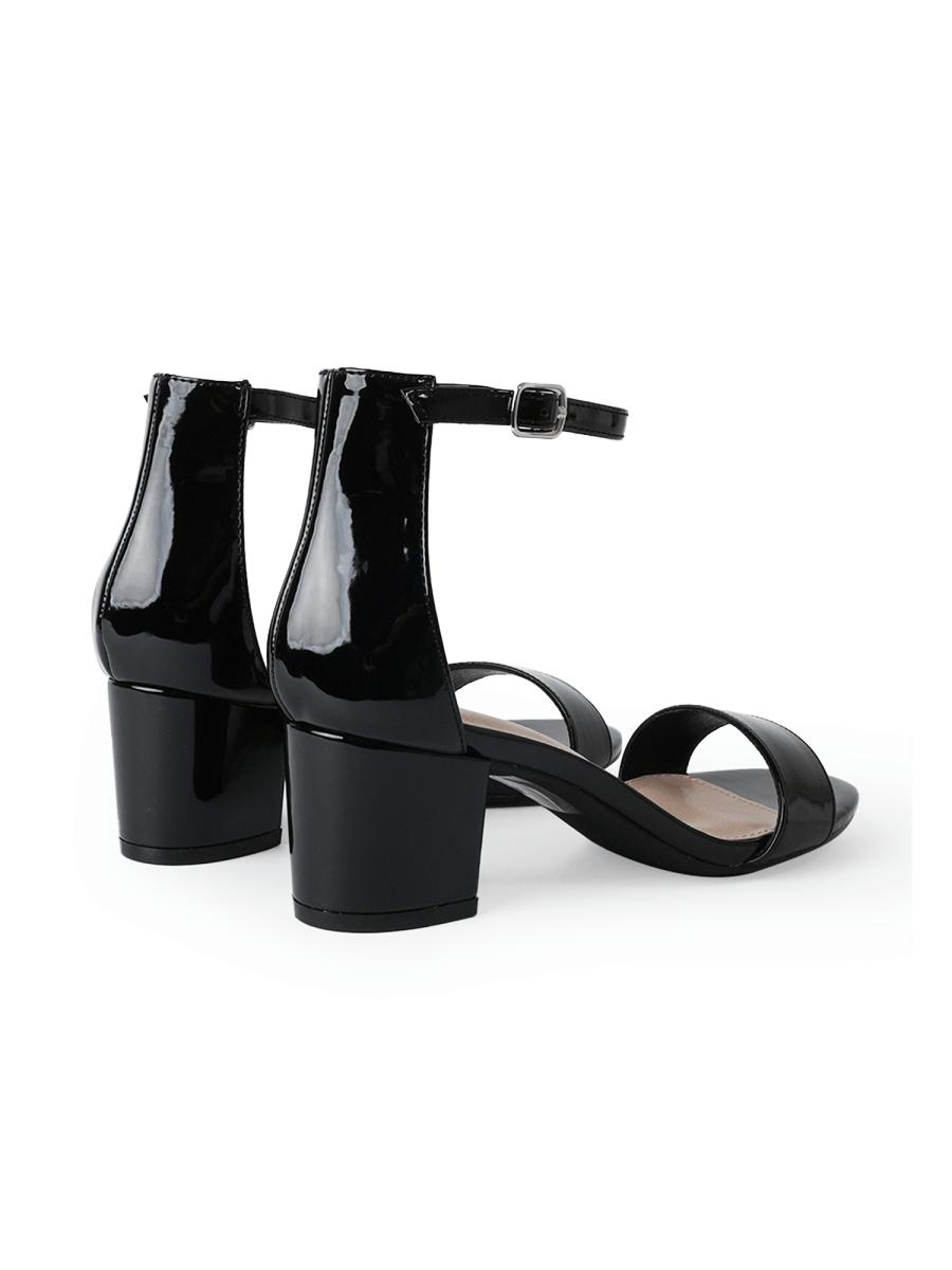 Daisy | Black Patent Heels by J.Adams – Don't Panic Shoes