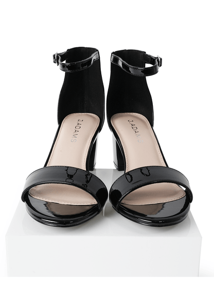 Daisy | Black Patent Heels by J.Adams – Don't Panic Shoes