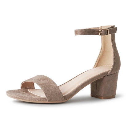 Daisy | Light Taupe Heels by J.Adams – Don't Panic Shoes