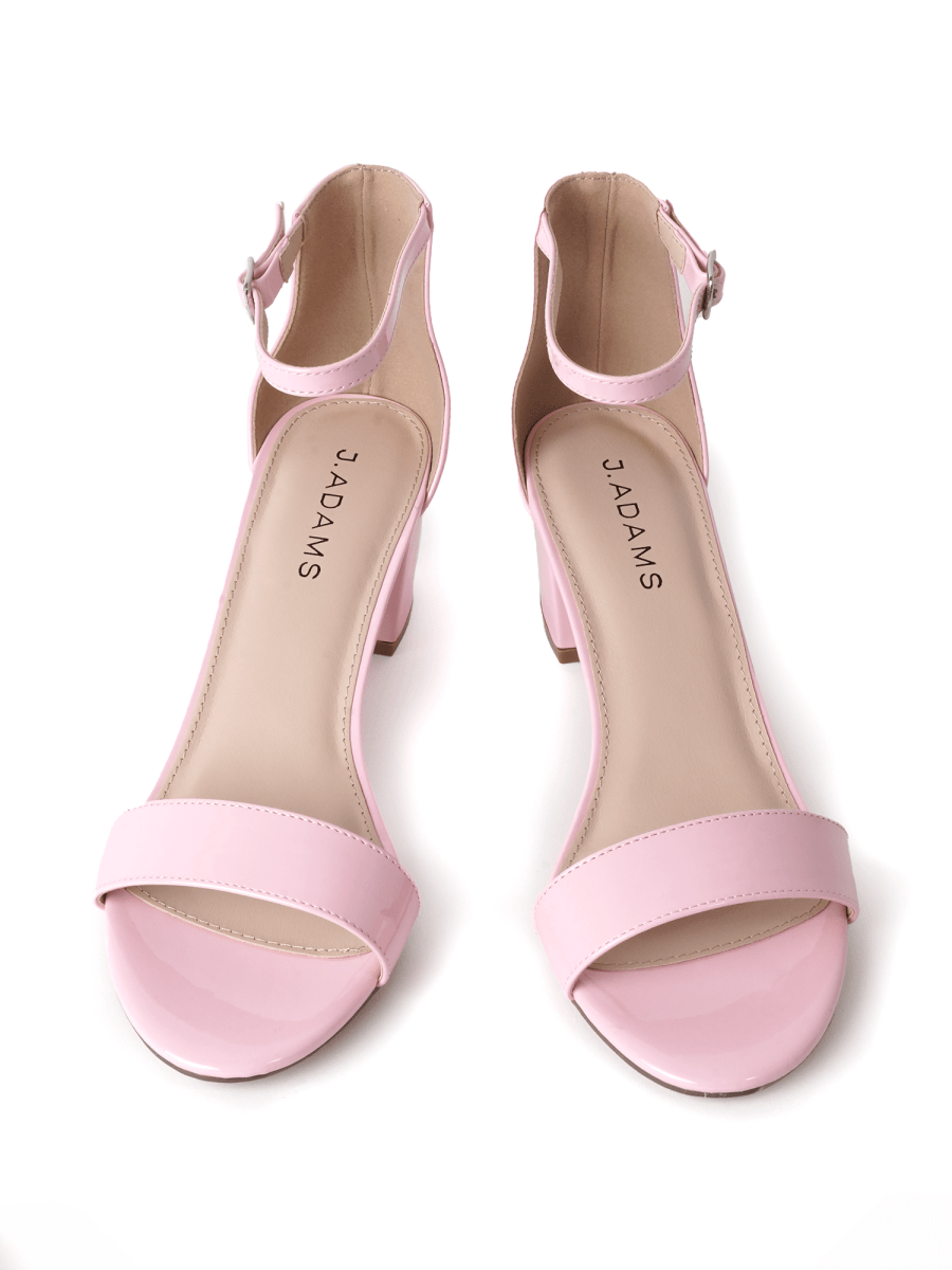 Daisy | Pink Patent Heels by J.Adams – Don't Panic Shoes