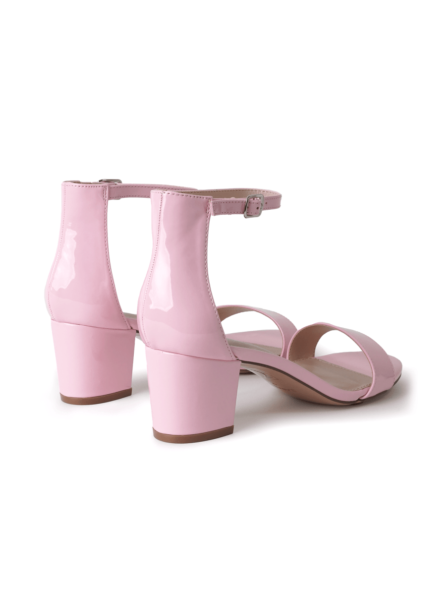 Daisy | Pink Patent Heels by J.Adams – Don't Panic Shoes