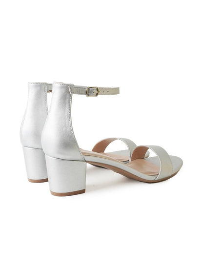 Daisy | Silver Heels by J.Adams – Don't Panic Shoes