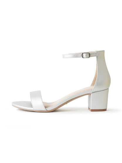 Daisy | Silver Heels by J.Adams – Don't Panic Shoes