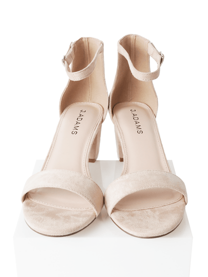 J Adams Shoes Women's Daisy | Light Taupe Suede