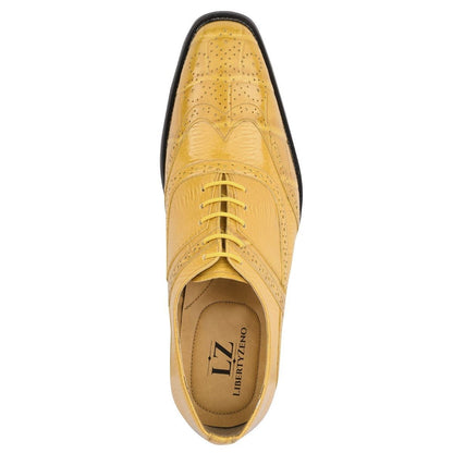 Dallas Genuine Leather Oxford Style Brogue Dress Shoes Shoes by Libertyzeno – Don't Panic Shoes