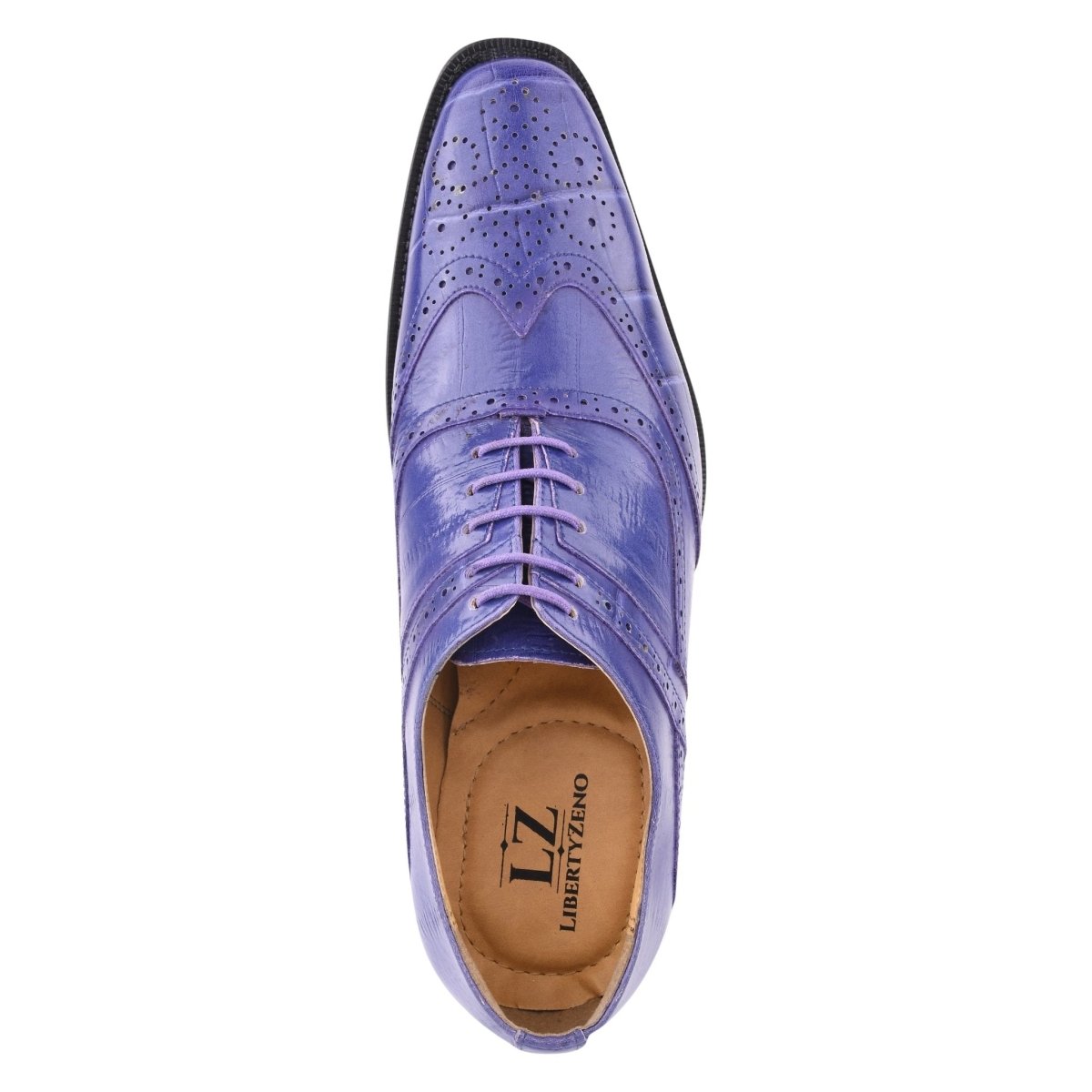 Dallas Genuine Leather Oxford Style Brogue Dress Shoes Shoes by Libertyzeno – Don't Panic Shoes