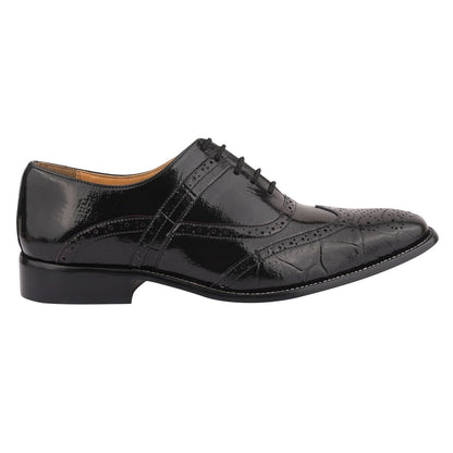 Dallas Genuine Leather Oxford Style Brogue Dress Shoes Shoes by Libertyzeno – Don't Panic Shoes
