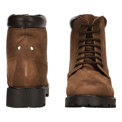 Dame Leather Ankle Length Boot Boots by Libertyzeno – Don't Panic Shoes