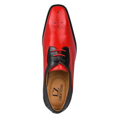 David Genuine Leather Red Bottom Dress Shoes Shoes by Libertyzeno – Don't Panic Shoes