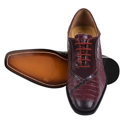 Debonair Genuine Leather Oxford Style Dress Shoes For Men Shoes by Libertyzeno – Don't Panic Shoes