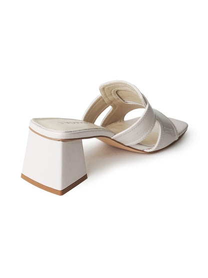Deborah | Beige Patent Sandals by J.Adams – Don't Panic Shoes