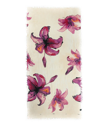 Degas Florence Handcrafted Bamboo Fiber Off White 50 Bamboo Scarves by Mar Soreli – Don't Panic Shoes