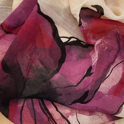 Degas Florence Handcrafted Bamboo Fiber Off White 50 Bamboo Scarves by Mar Soreli – Don't Panic Shoes