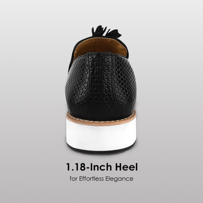 Denis Mens Knitted Upper Eva Sole Tassel Loafers Loafers by Libertyzeno – Don't Panic Shoes