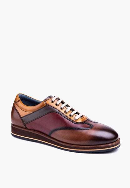 Denver Sneaker Multicolor Dress Trainer Casual Low Top Men Shoes by Sepol Shoes – Don't Panic Shoes