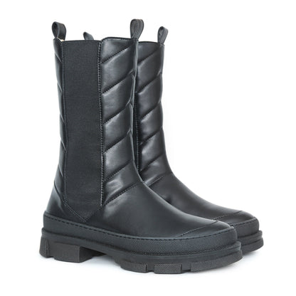 Zoe Chelsea Boots Women’s Calf Leather Black Premium