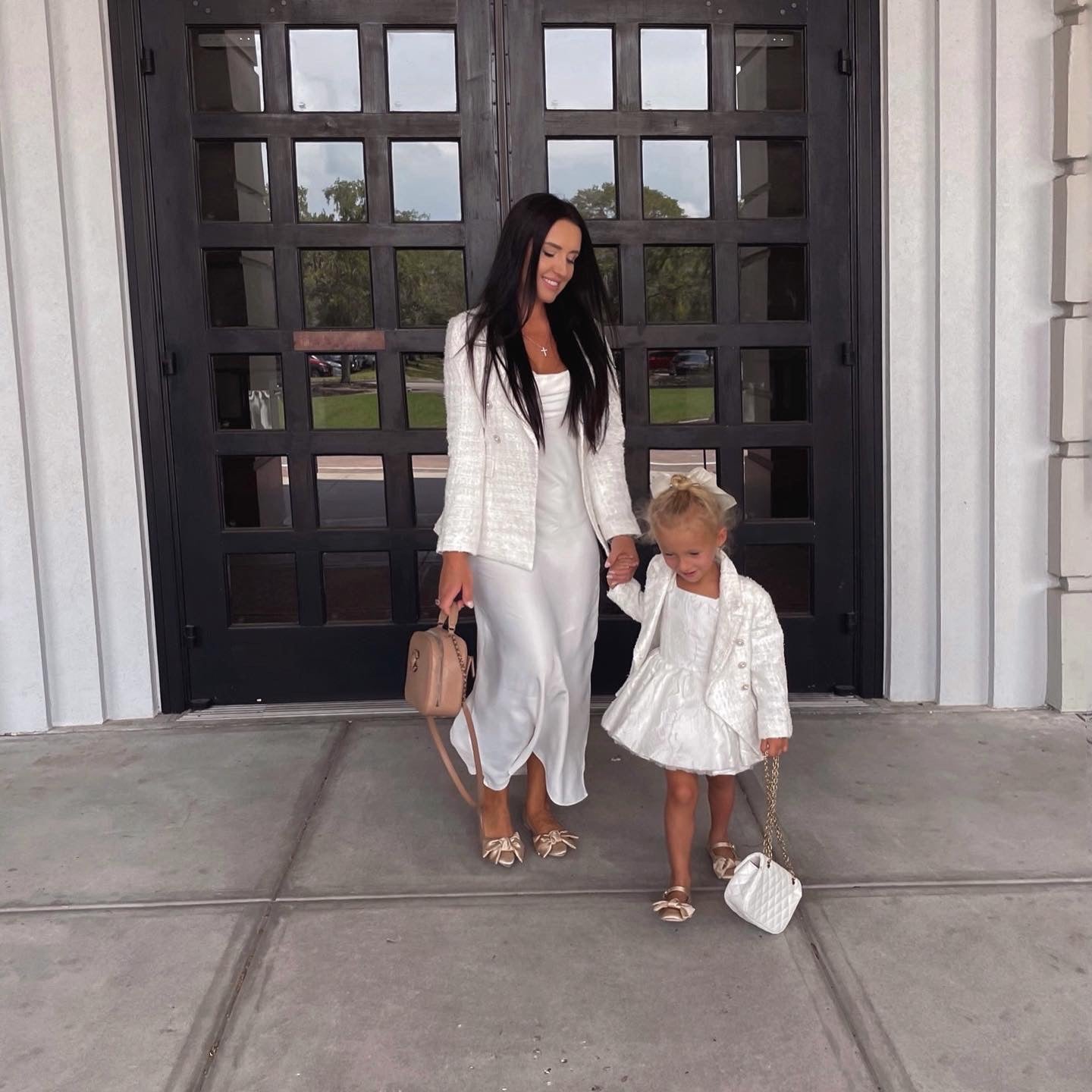 Victoria Satin Ballet Flats Womens Satin Champagne