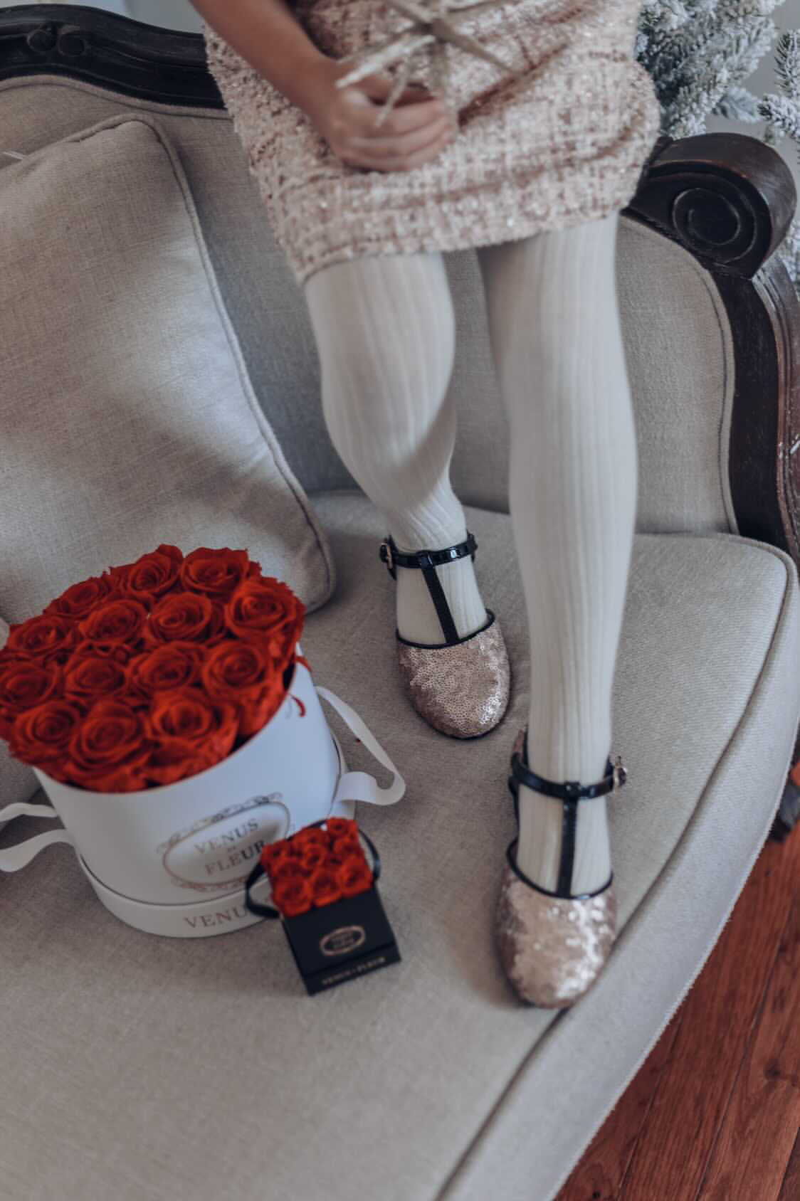 Zelda Sequin Shoes Kids Patent Leather Made In Italy