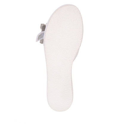 Dita Platform Leather Sandal Rhinestone Buckle Padded Sandals by Beautiisoles – Don't Panic Shoes