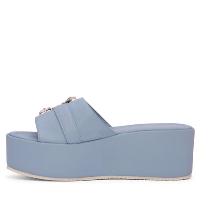 Dita Platform Leather Sandal Women’S Rhinestone Buckle Sandals by Beautiisoles – Don't Panic Shoes