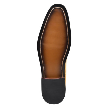 Dons Genuine Suede Leather Chelsea Boot For Men Boots by Libertyzeno – Don't Panic Shoes