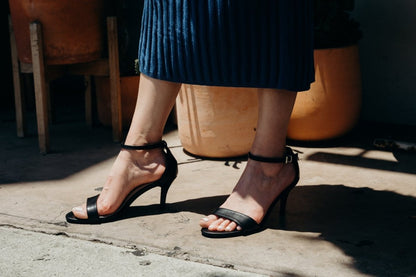 Dove | Black Heels by J.Adams – Don't Panic Shoes