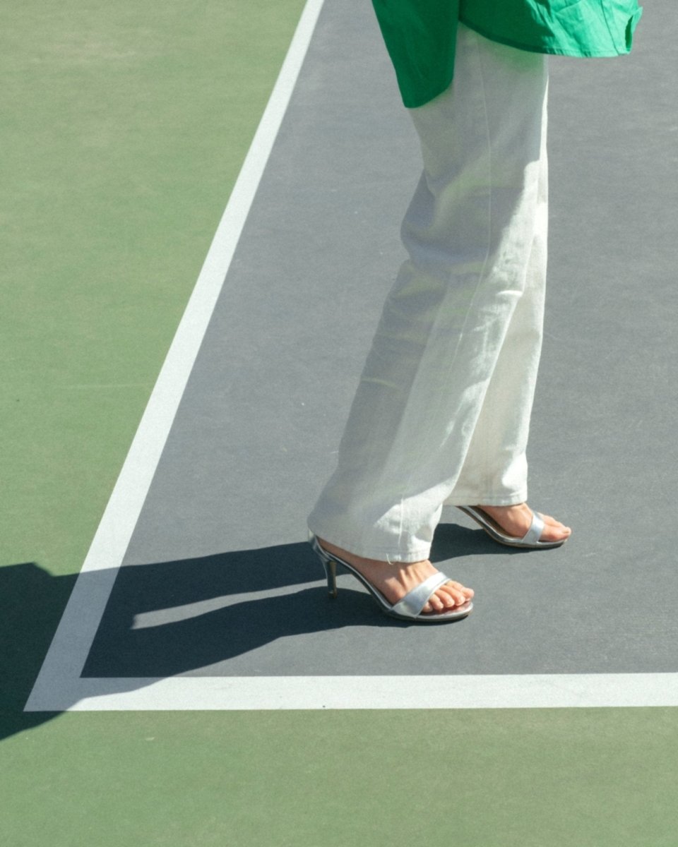 Dove | Silver Heels by J.Adams – Don't Panic Shoes