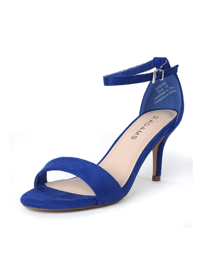 J Adams Shoes Women's Dove | Blue Suede