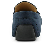 Thumbnail for  Navy loafers for men with durable construction and breathable lining