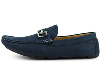 Thumbnail for Buy Amali Walken 2 Men’S Navy Blue Suede Driving Shoes - Driving Moccasins from Don’t Panic Shoes | Best Prices & Fast Shipping