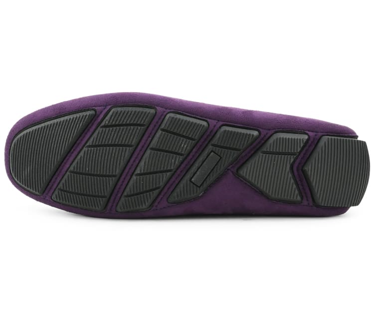 Walken Purple women's running shoes in a striking purple color with secure lace-up closure and padded collar