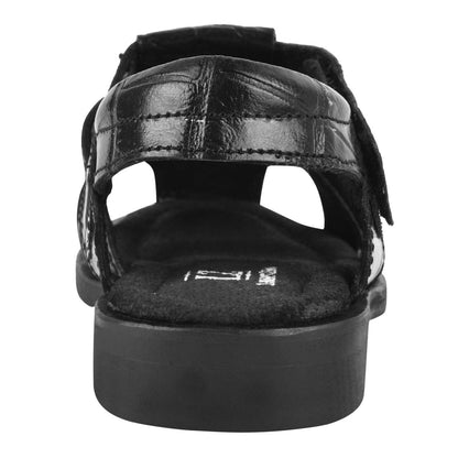 Dytan Kids Genuine Leather Fisherman Crocodile Print Design Sandals Sandals by Libertyzeno – Don't Panic Shoes