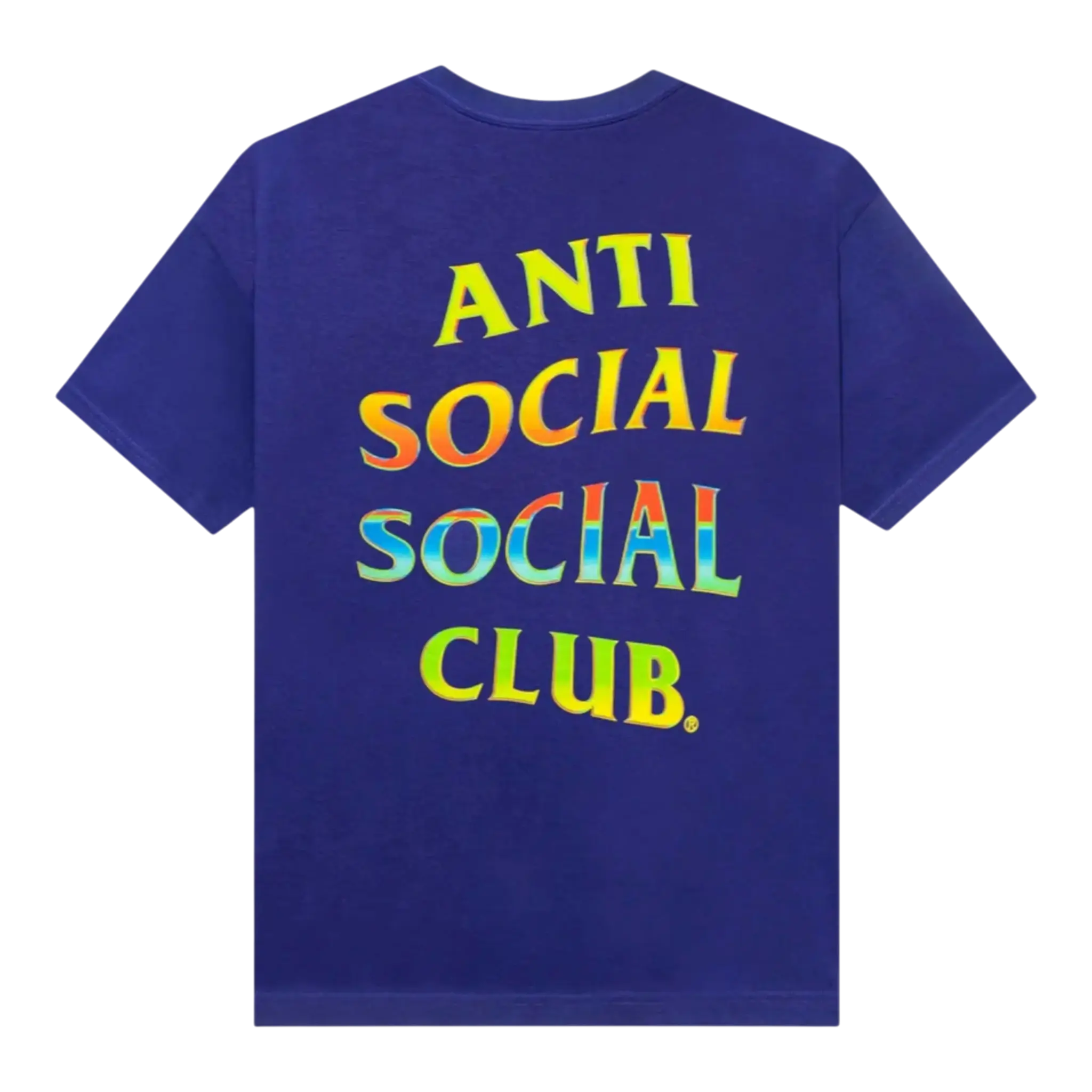 Anti Social Social Club Thermal Internal Men T-Shirt Purple
