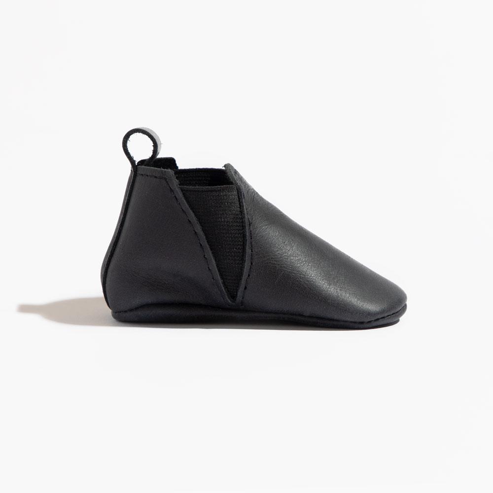 Ebony Chelsea Boot Baby Shoe Chelsea Boot by Freshly Picked – Don't Panic Shoes