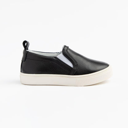 Ebony Classic Slip On Kids - Slip - On Sneaker by Freshly Picked – Don't Panic Shoes