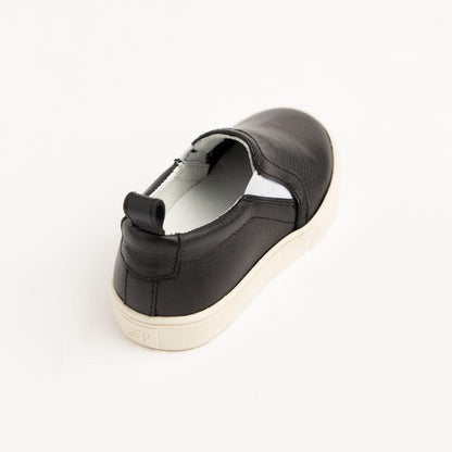 Ebony Classic Slip On Kids - Slip - On Sneaker by Freshly Picked – Don't Panic Shoes